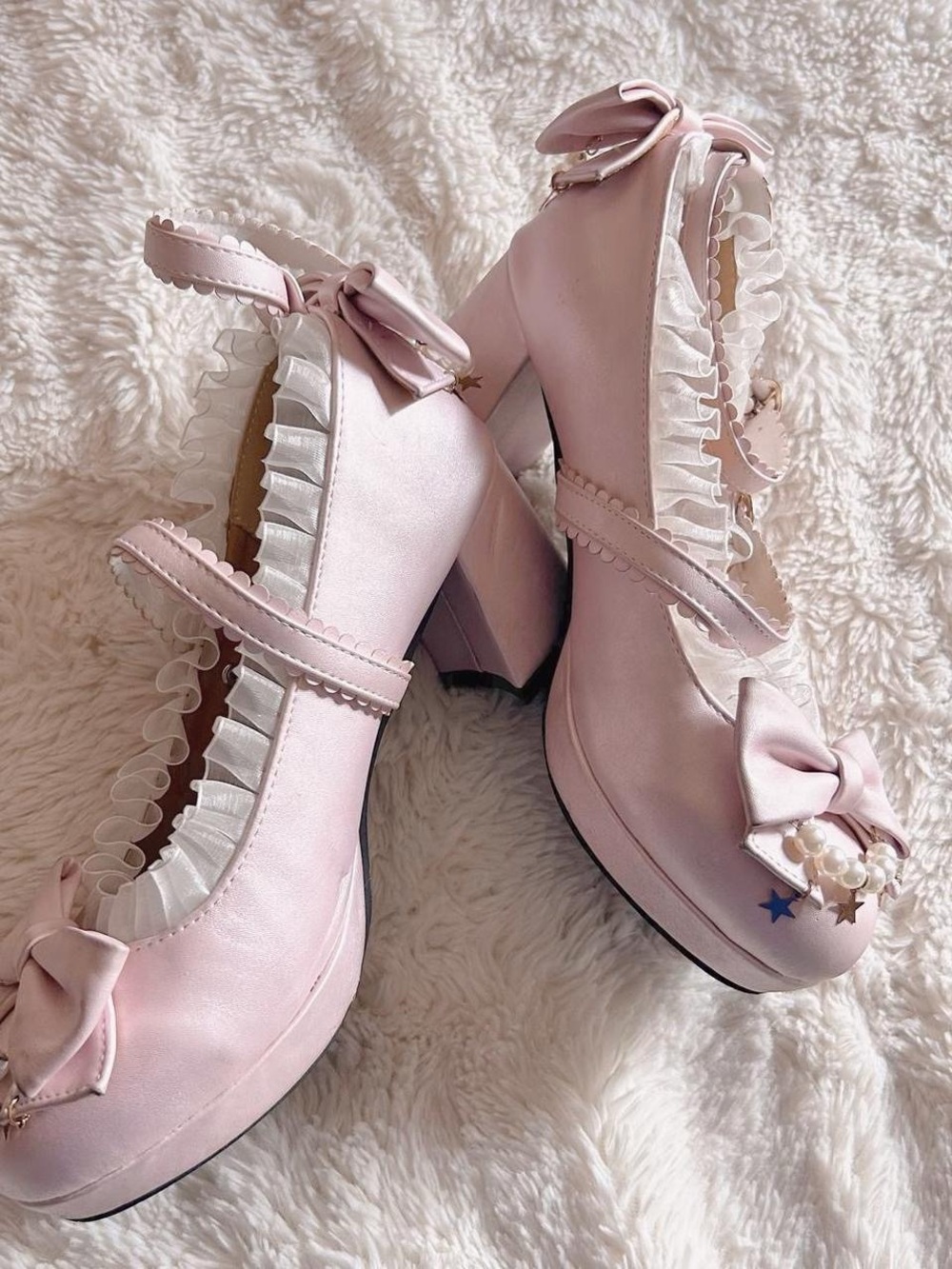 Pink Lolita Heels